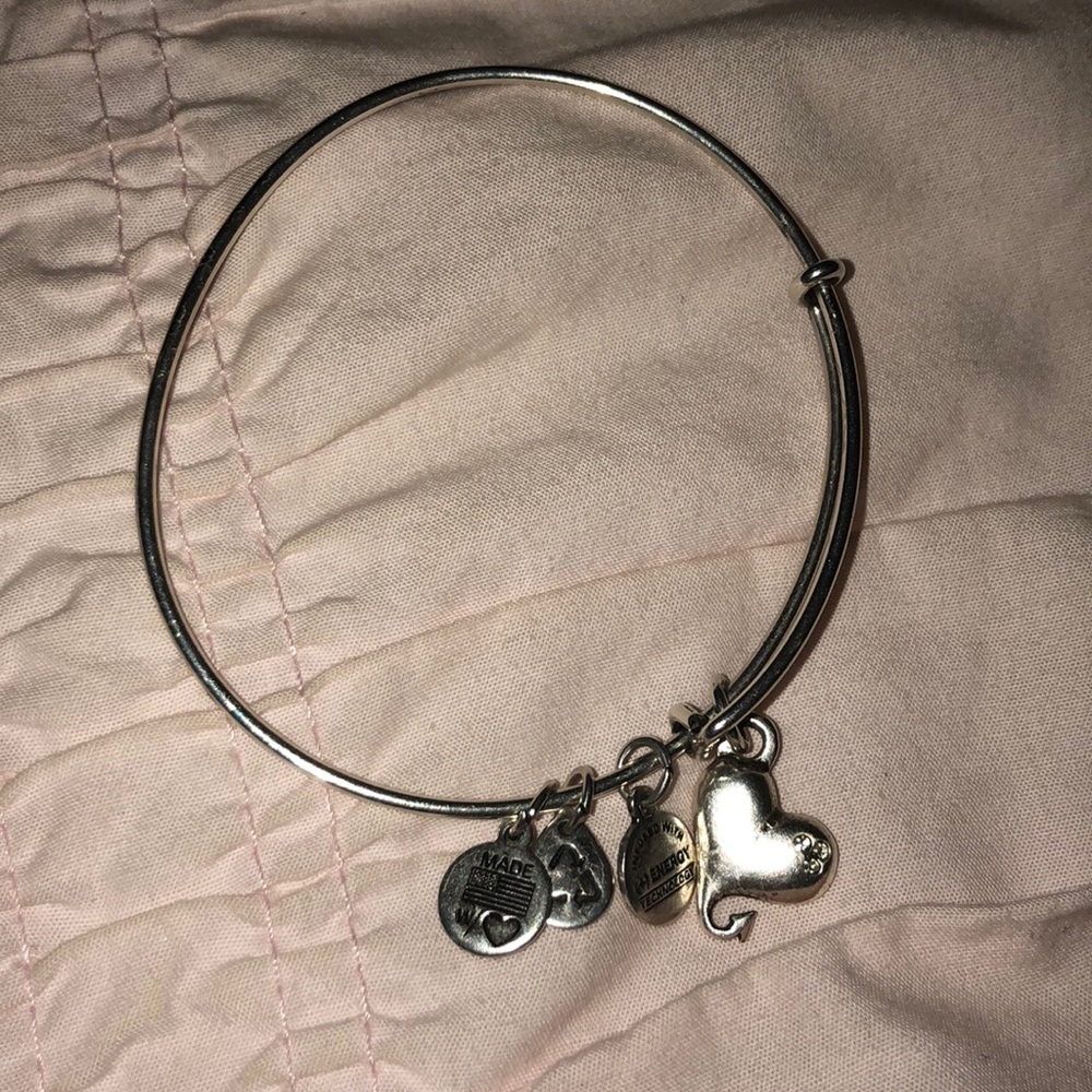 Alex and Ani heart bracelet